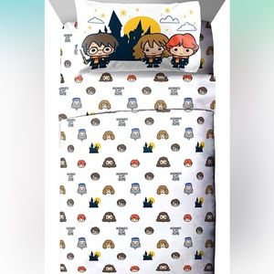 Hogwarts is My Home Twin Sheet Set